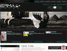 Tablet Screenshot of erma-group.com